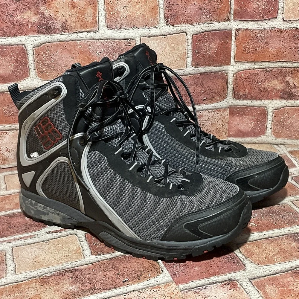 Columbia Men's Peakfreak Boot Od Trail Shoe,Charcoal/Chilli Size 13